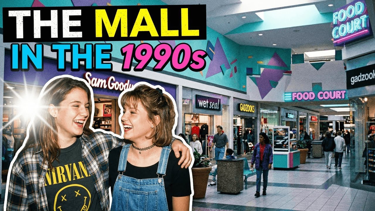 What Going to an American Mall in the 90's Was Like. Remember This?
