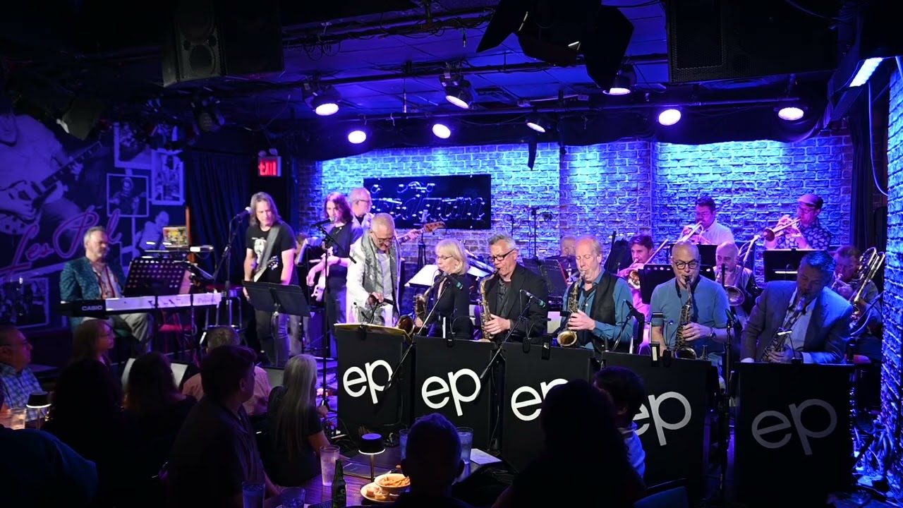 Ed Palermo Big Band MELTS FACES with Steely Dan, King Crimson, Herbie Hancock, and Jeff Beck!