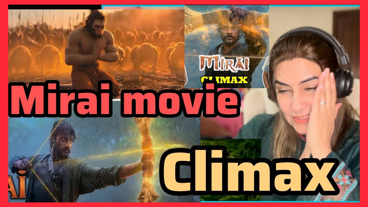 Mirai Climax Fight Scene Reaction | Teja Sajja | Ritika Nayak/ Annyshahreacts 