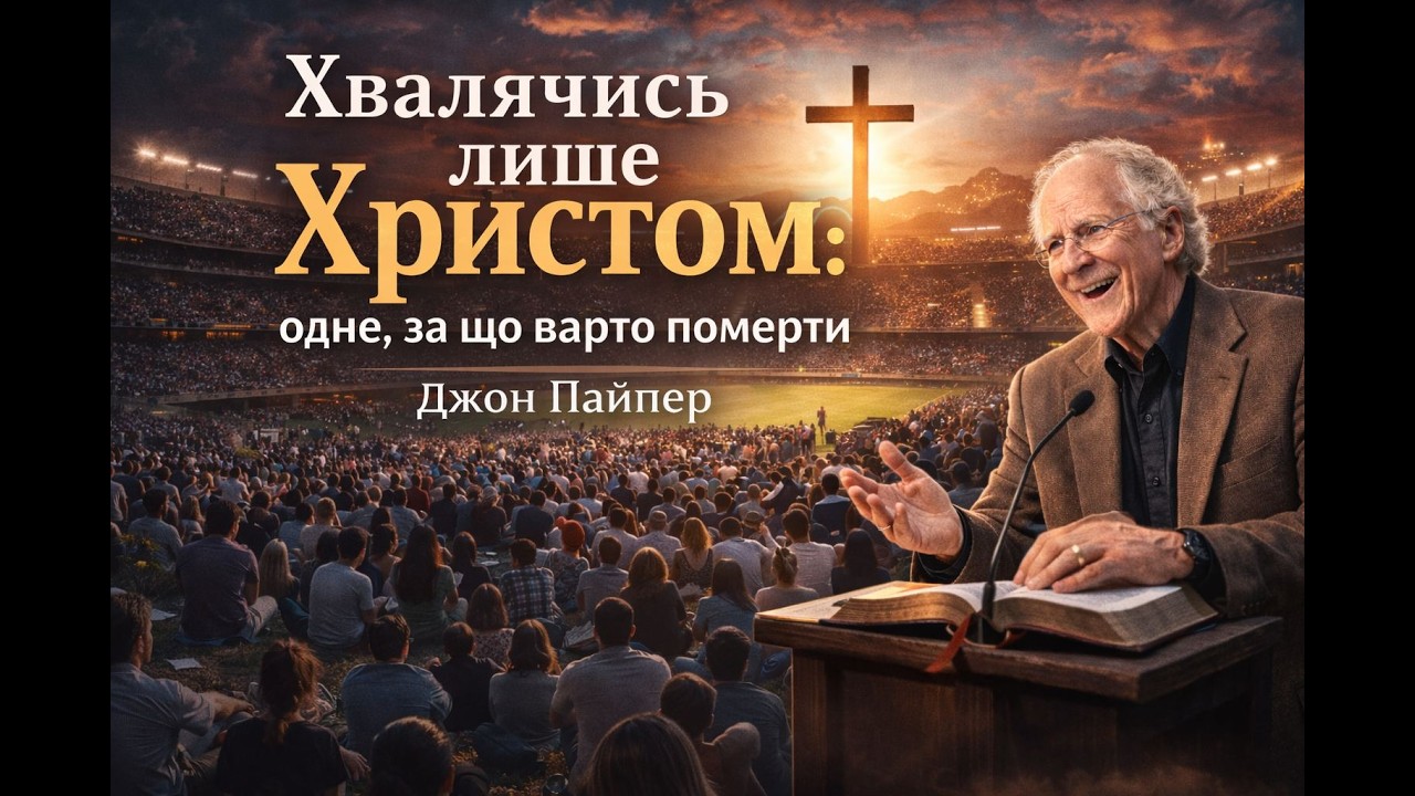 Хвалячись лише Христом: одне, за що варто померти | Джон Пайпер