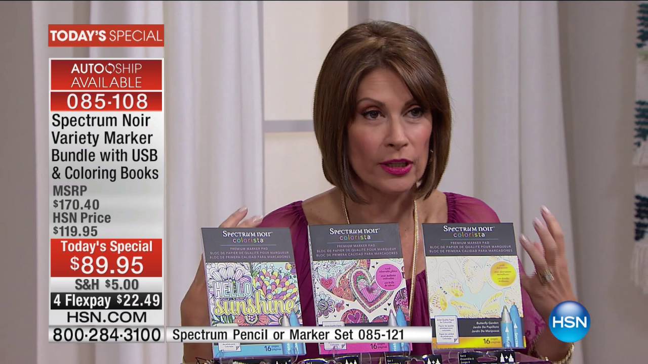 HSN | Crafter's Companion featuring Spectrum Noir 08.30.2016 - 01 PM