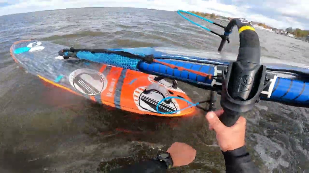 Steinhuder Meer Windsurfing, last session 2025 on 30. Oct.