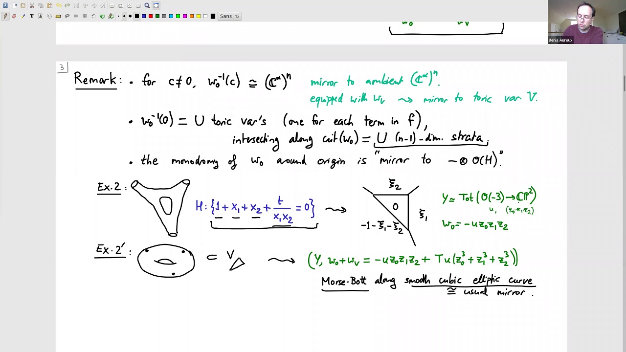 Denis Auroux - 04/12/20 - Lagrangian Floer theory for trivalent graphs andHMS for curves