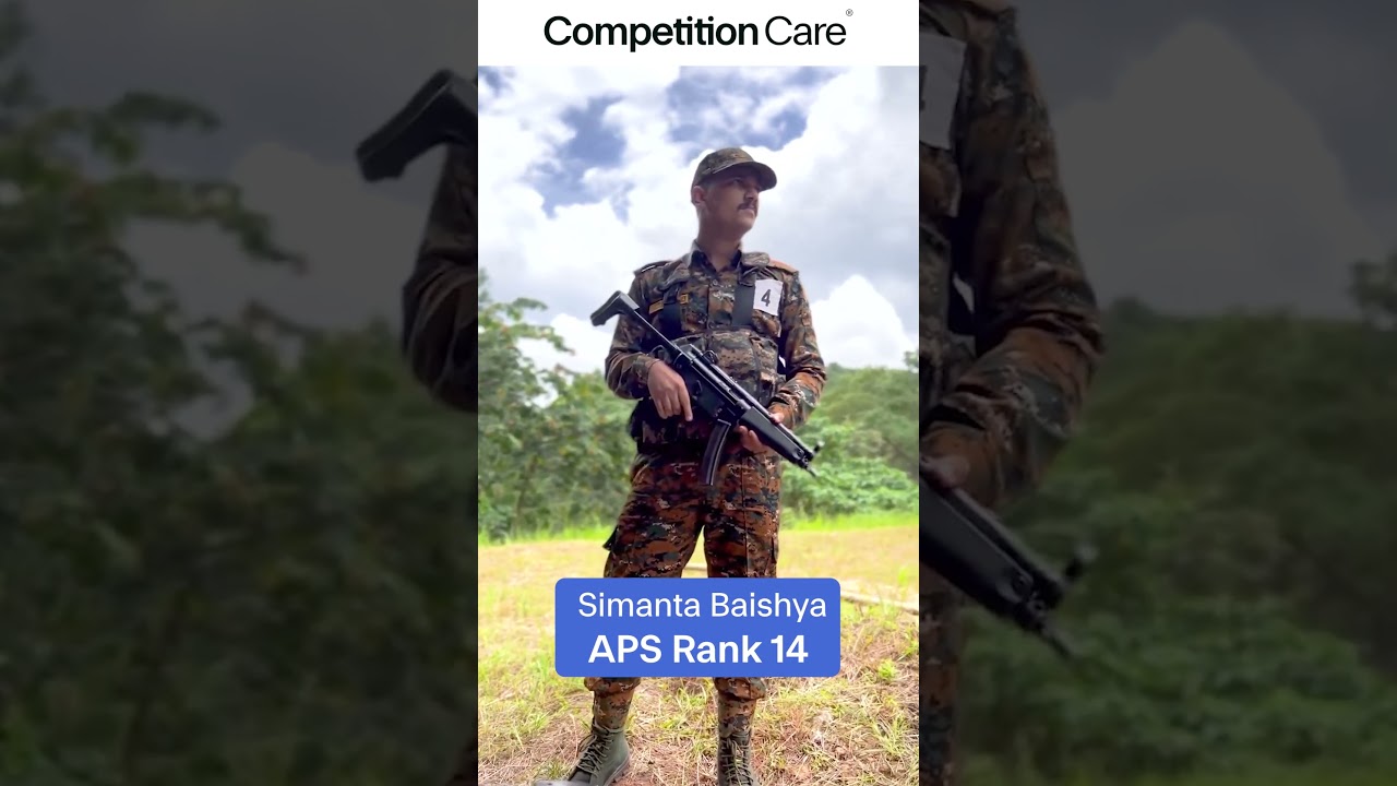 Journey of an APS Officer with Competition Care Guidance.