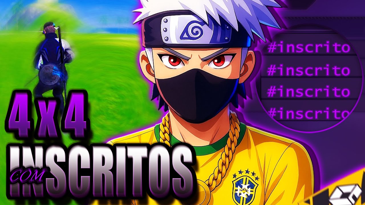 🔴LIVE ON -JOGANDO COM INSCRITOS🔥Cs RANK🔥Br RANK🔥4x4/3x3/2x2/X1🔥