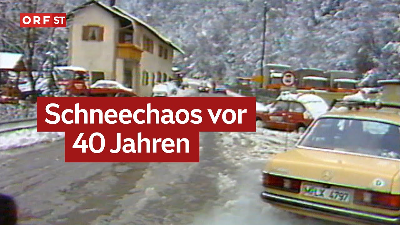 Rekordschnee in Südtirol | Österreich heute vom 01.02.1986