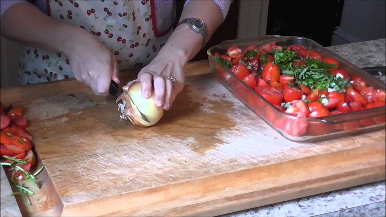 EASY! Garden Fresh Oven Roasted Tomato Sauce - No Peeling Necessary!!!