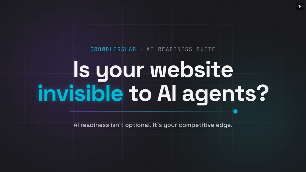 AI Readiness Audit, Auto-fix and Benchmark