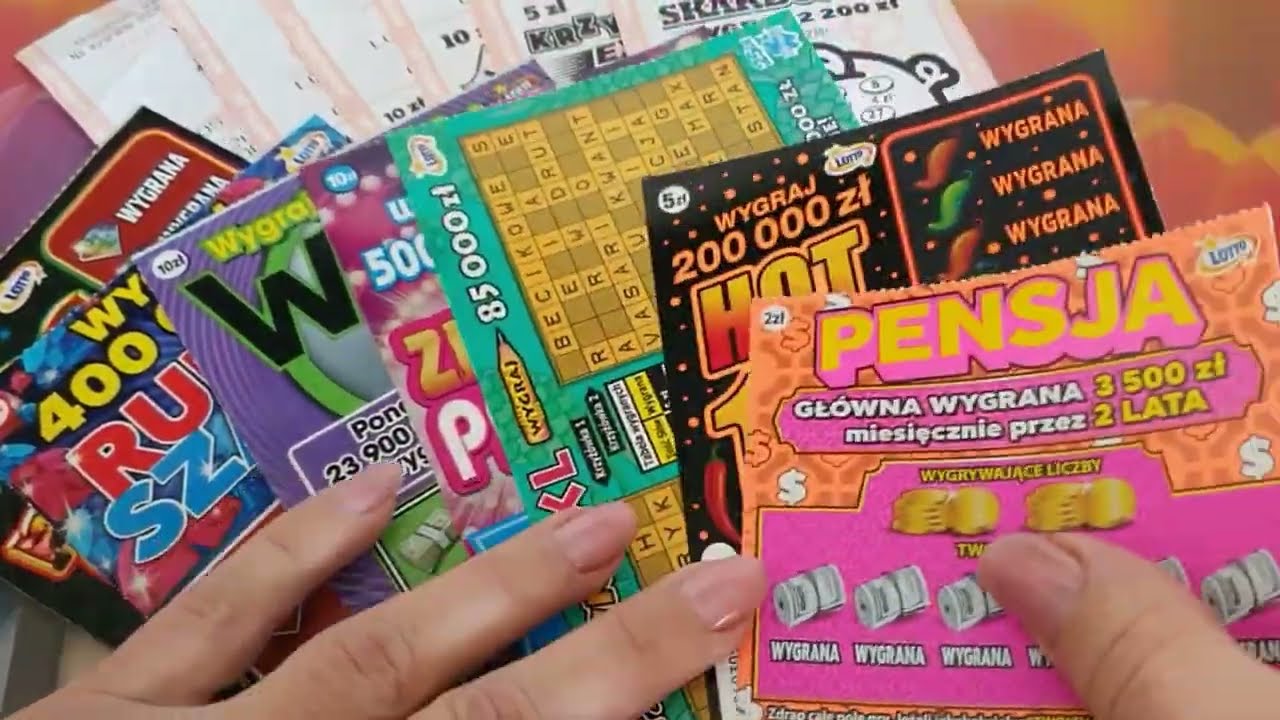 Zdrapki # 1139 🍀 zdrapki i losy 🍀 każdy zestaw po 62 zł, było warto zaszaleć 😁