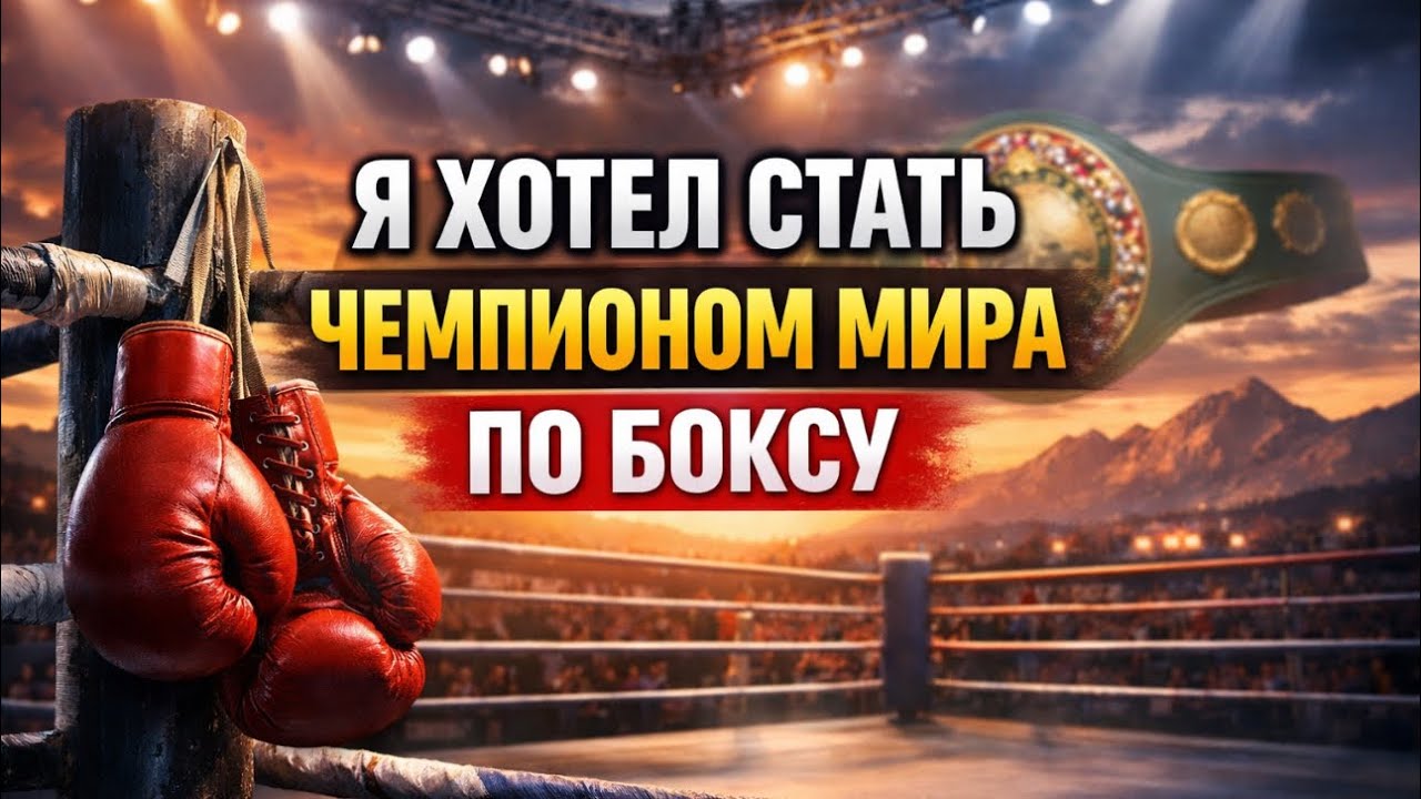 Я хотел стать чемпионом мира по боксу.