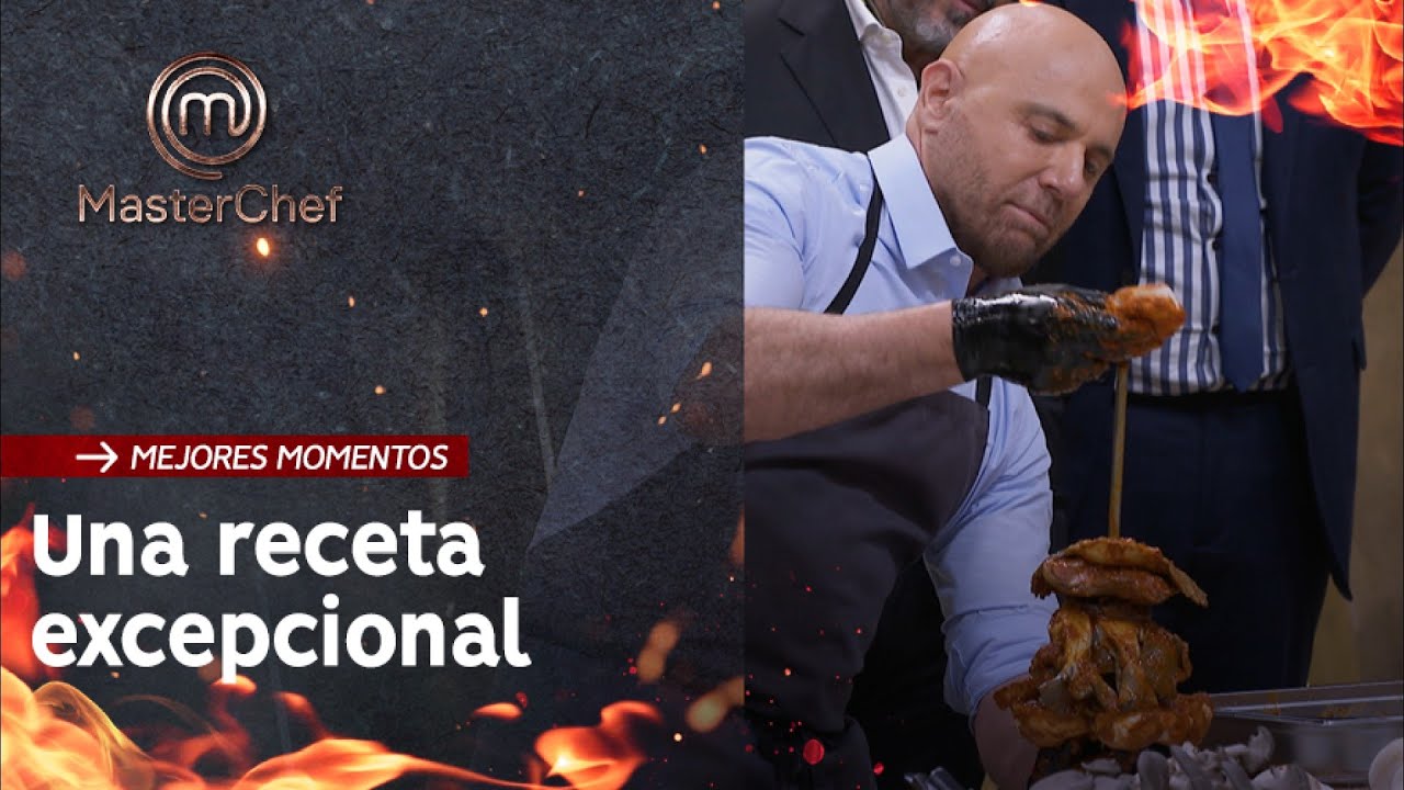 Masterclass de Germán Martitegui para preparar shawarma de hongos - MasterChef Argentina 2023