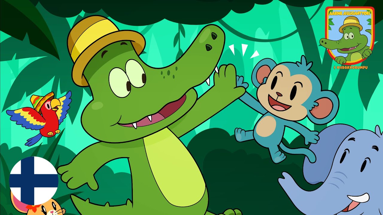 Mun frendi - Aarne Alligaattori & Viidakkorumpu - lastenohjelmaa