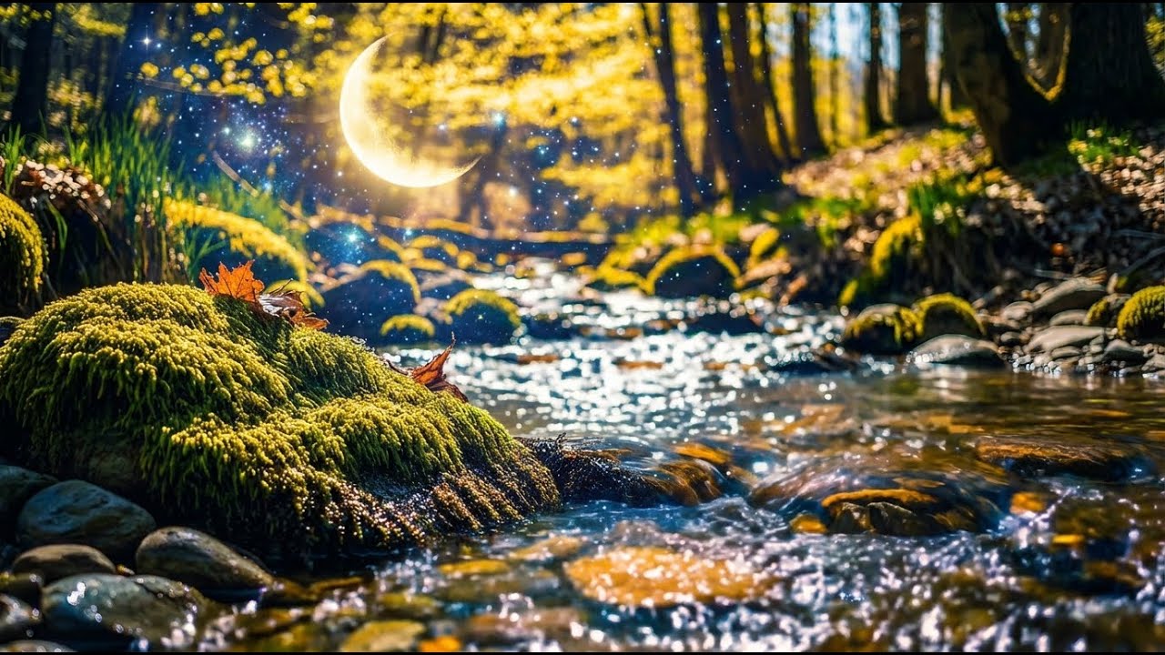 Forest Stream Sounds: Deep Relaxation & Sleep Aid | 10 Hours of Nature Ambience