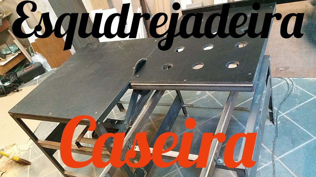 Como fazer uma esquadrejadeira caseira