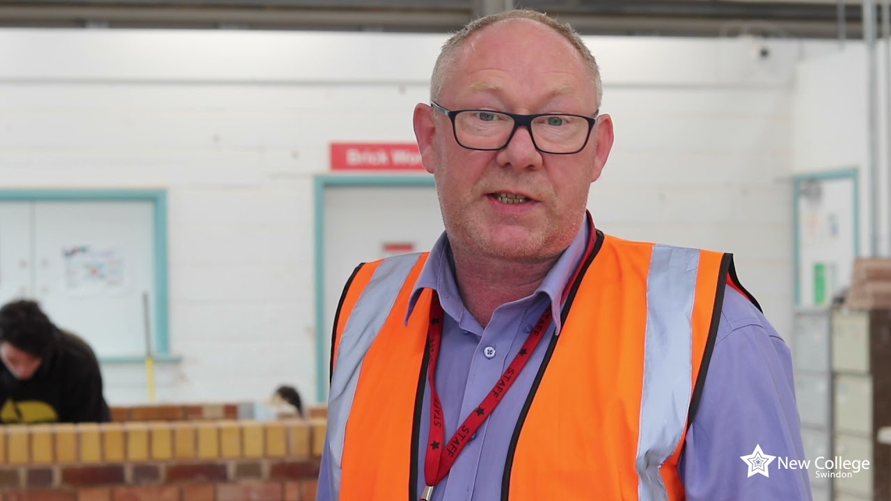 Bricklaying at New College Swindon