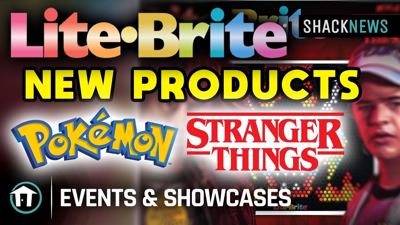 Lite-Brite Pokemon & Stranger Things + Booth Tour