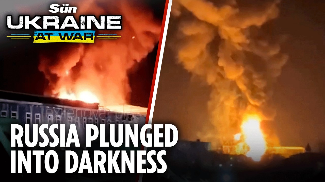 Ukrainian suicide drones blitz Russian oil depot in Pskov region