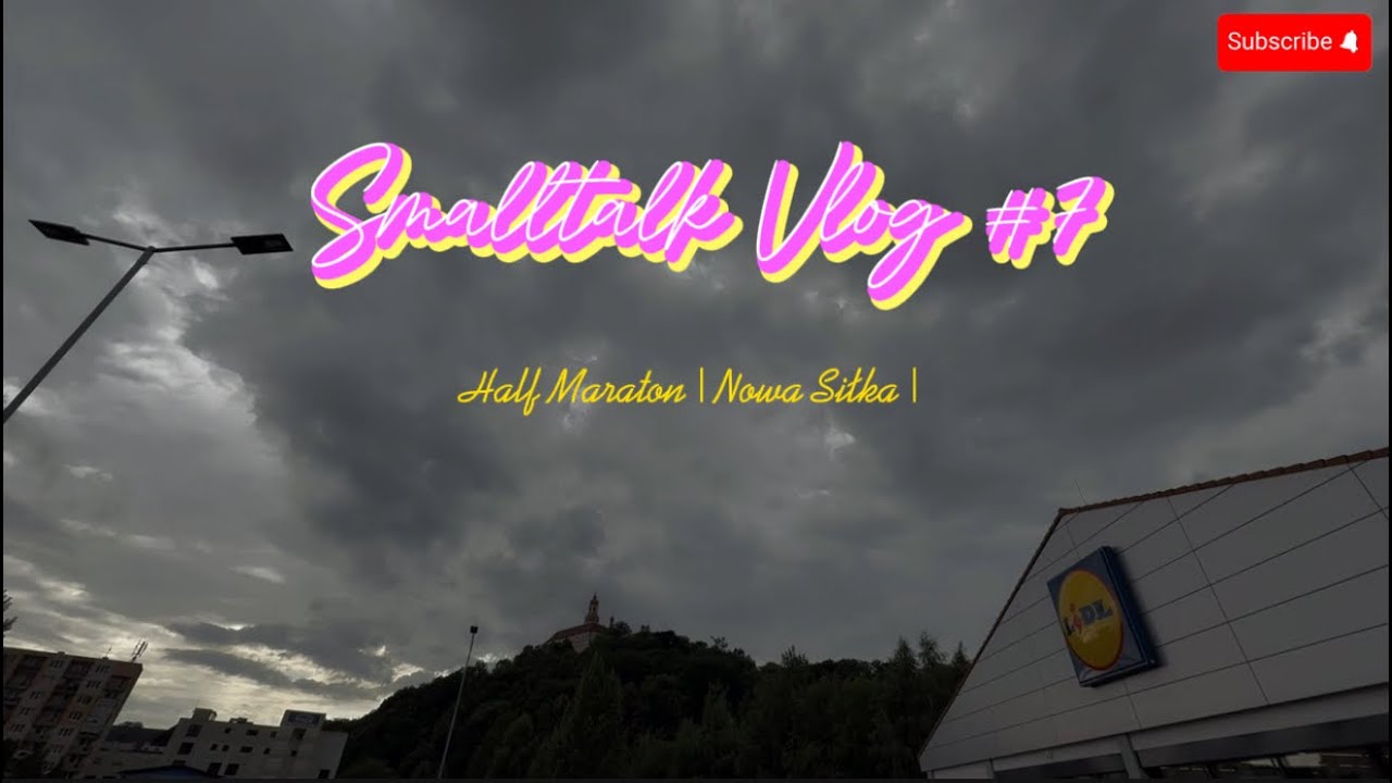 Smalltalk Vlog #7 | Half Maraton | Nowa Siłka 🦾🦿