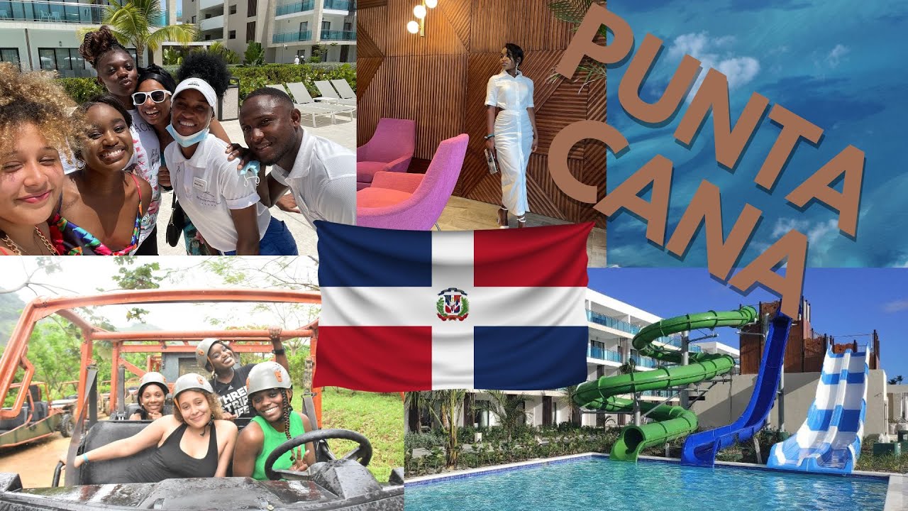 GIRLS TRIP!!! PUNTA CANA, DR VLOG | All Inclusive Hotel Serenade Resort - Excursion La Hacienda Park