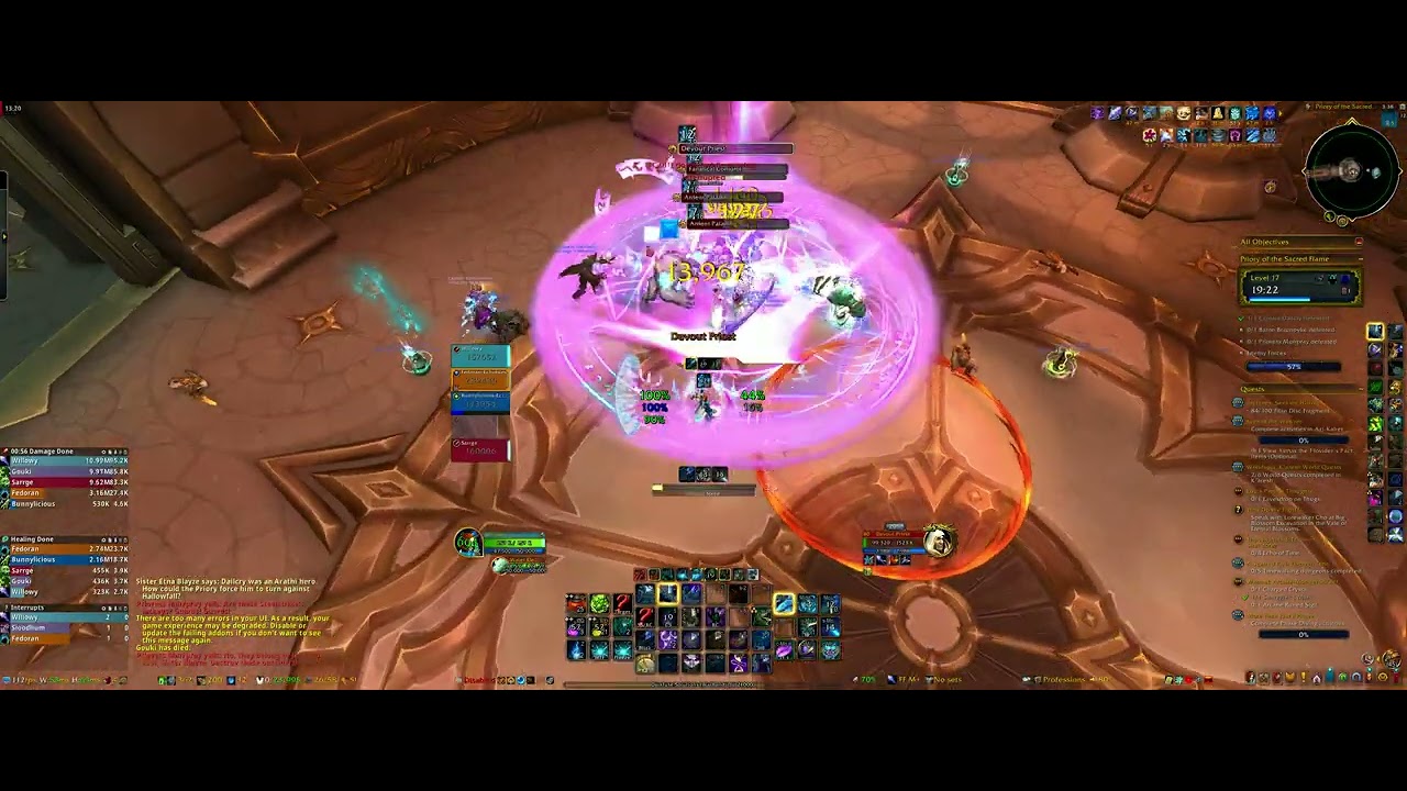 Midnight Pre-Patch: Priory 17 Frost Mage 2026 01 24