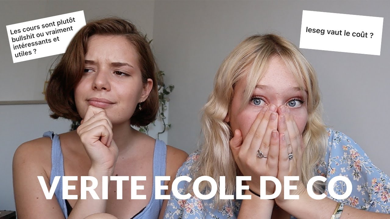 Déception, soirées, prix, asso, cours... LA VERITE SUR LES ECOLES DE CO👩🏼‍💻