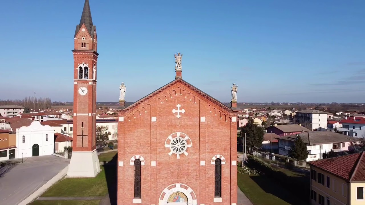 Chiesa di Anguillara Veneta!  Con vista drone! (Padova)