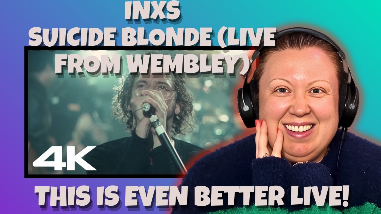 Suicide Blonde - INXS (Live at Wembley) - ULTIMATE First Time Fan Reaction!