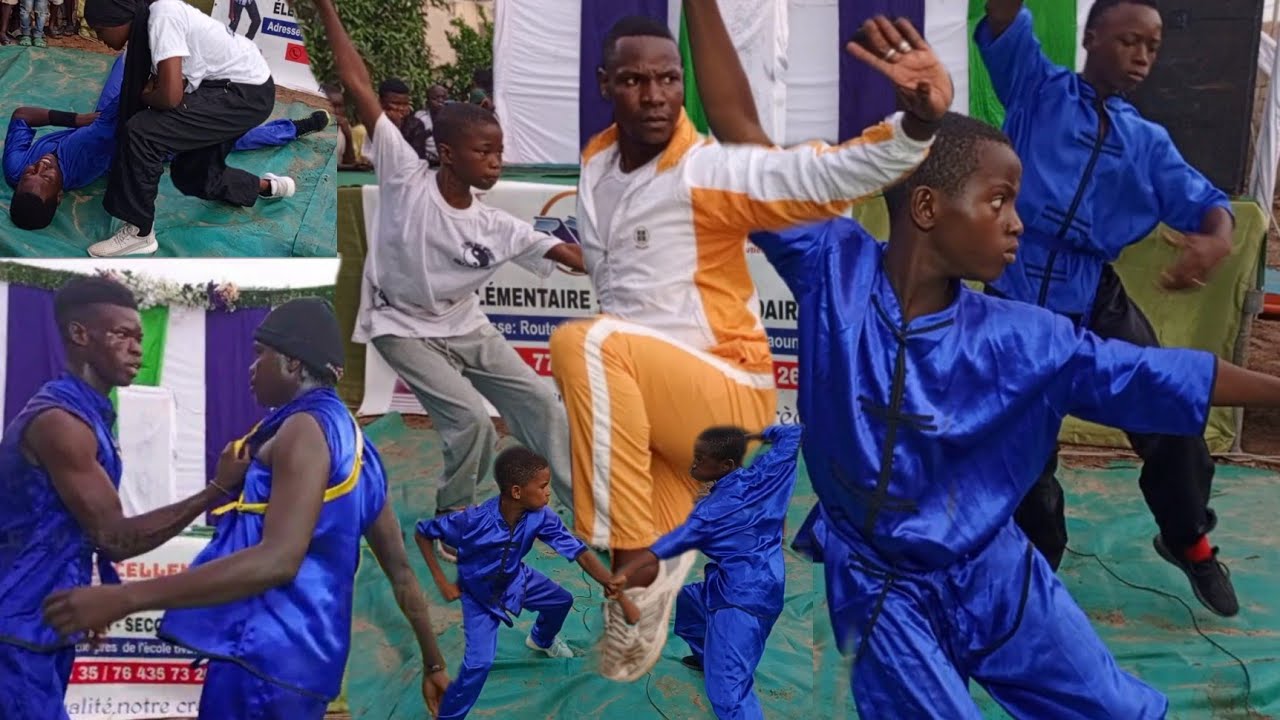 Cours du soir Keur Pa Ndiaye : La Belle Prestation De KUNG-FU Revivez....