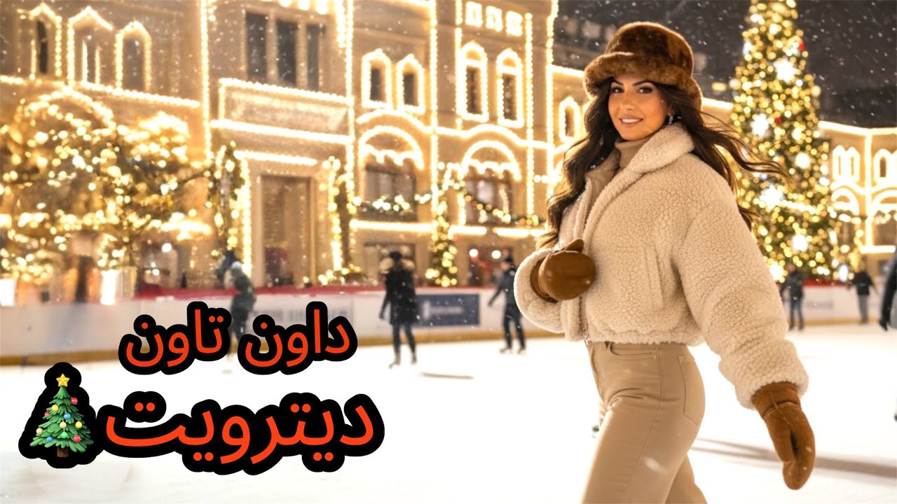 Мы побывали на самом важном матче в Мичигане 🏈 и окунулись в рождественскую атмосферу прямо посре...