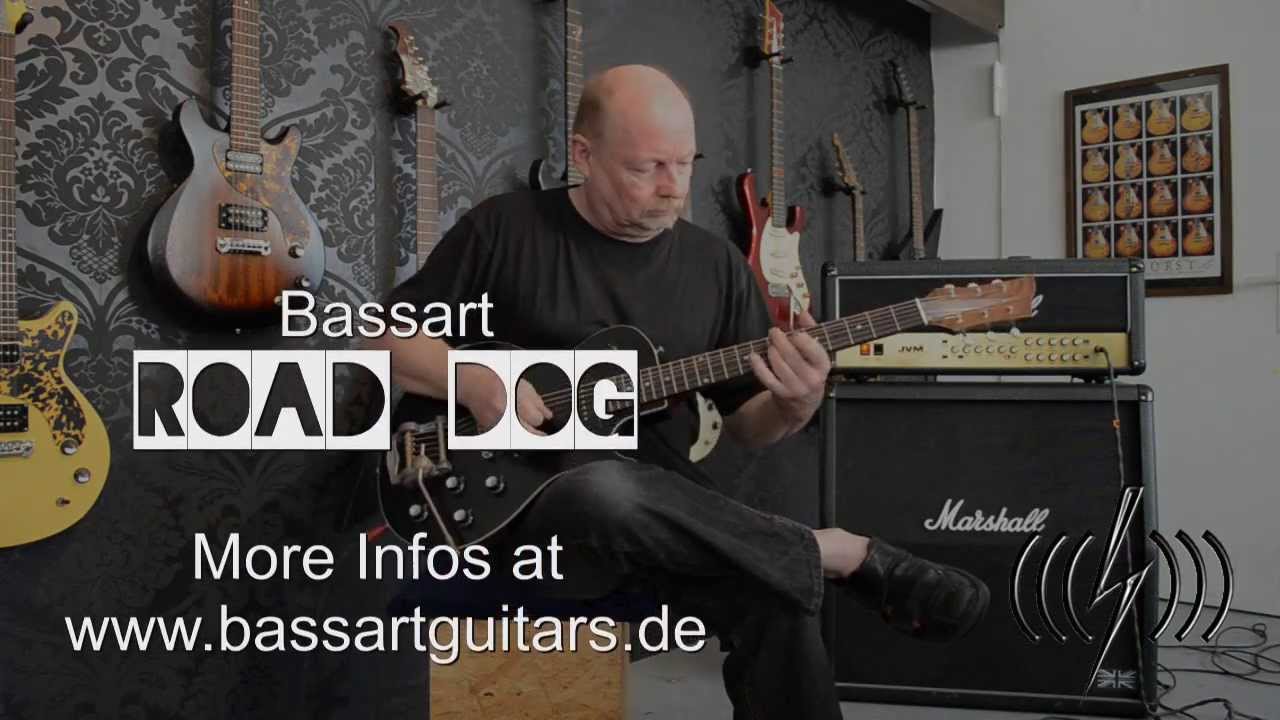 Helge Preuss playing the Bassart Road Dog Model  Blues Style
