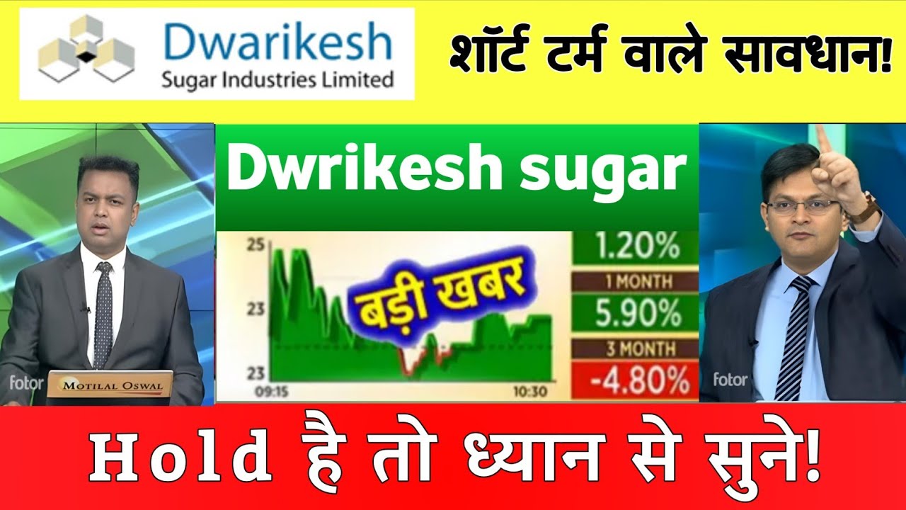 Dwarikesh Sugar Industries Share Latest News Today | Dwarikesh Sugar Share Target, Analysis 02 jan
