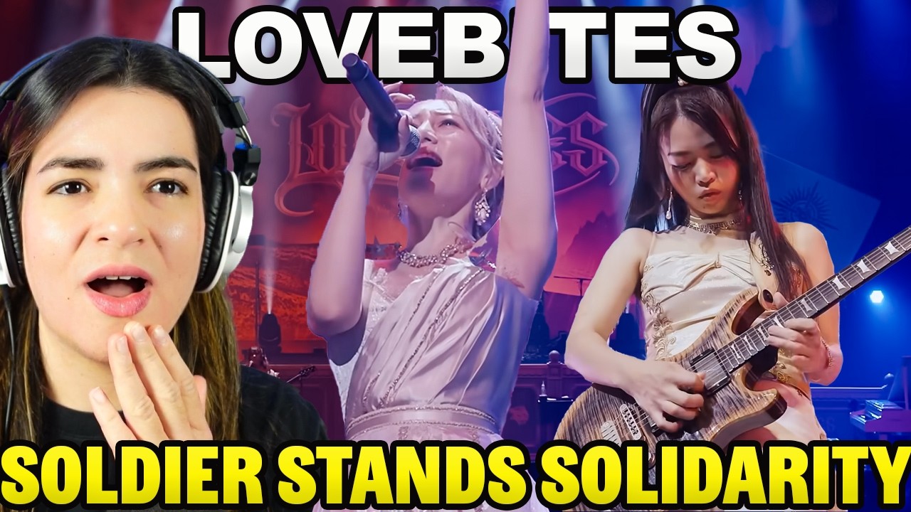 LOVEBITES - Soldier Stands Solitarily BEST SONG  | REACTION