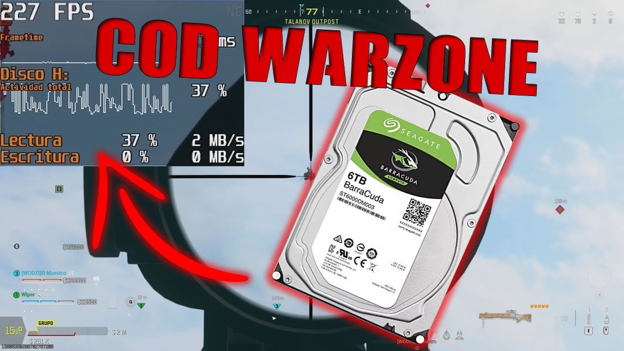 💾 Warzone en disco duro | Prueba de rendimiento