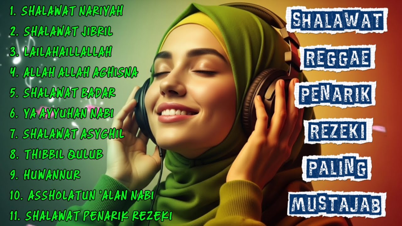 KUMPULAN SHOLAWAT REGGAE FULL ALBUM PALING MERDU– PENYEJUK HATI PENGLARIS DAGANGAN 🤍
