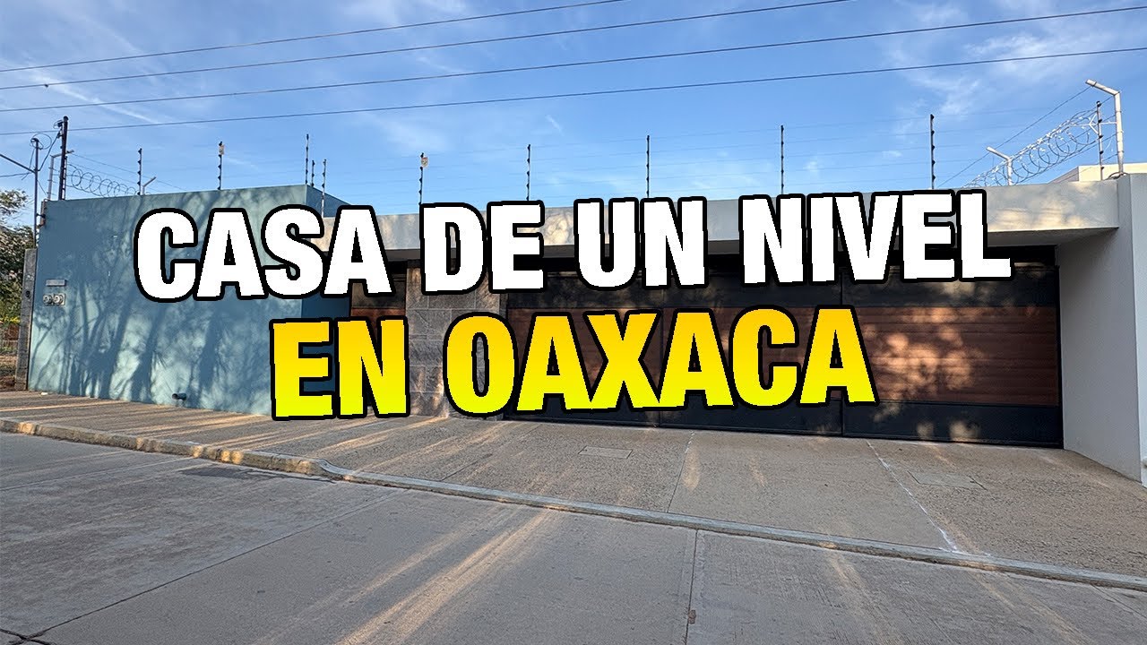 Casa en venta de un nivel en Oaxaca 🏡