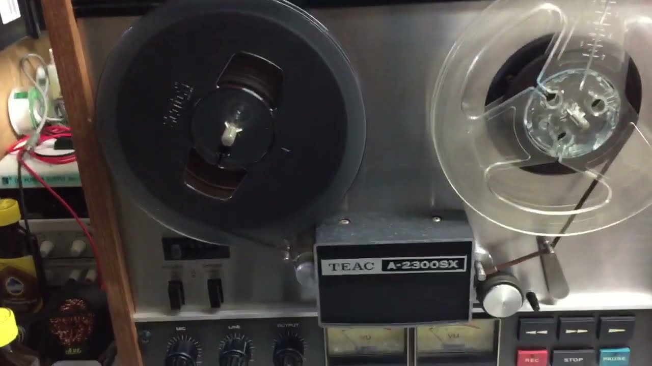 My 1970’s TEAC A-2300SX Reel to Reel Tape Recorder.