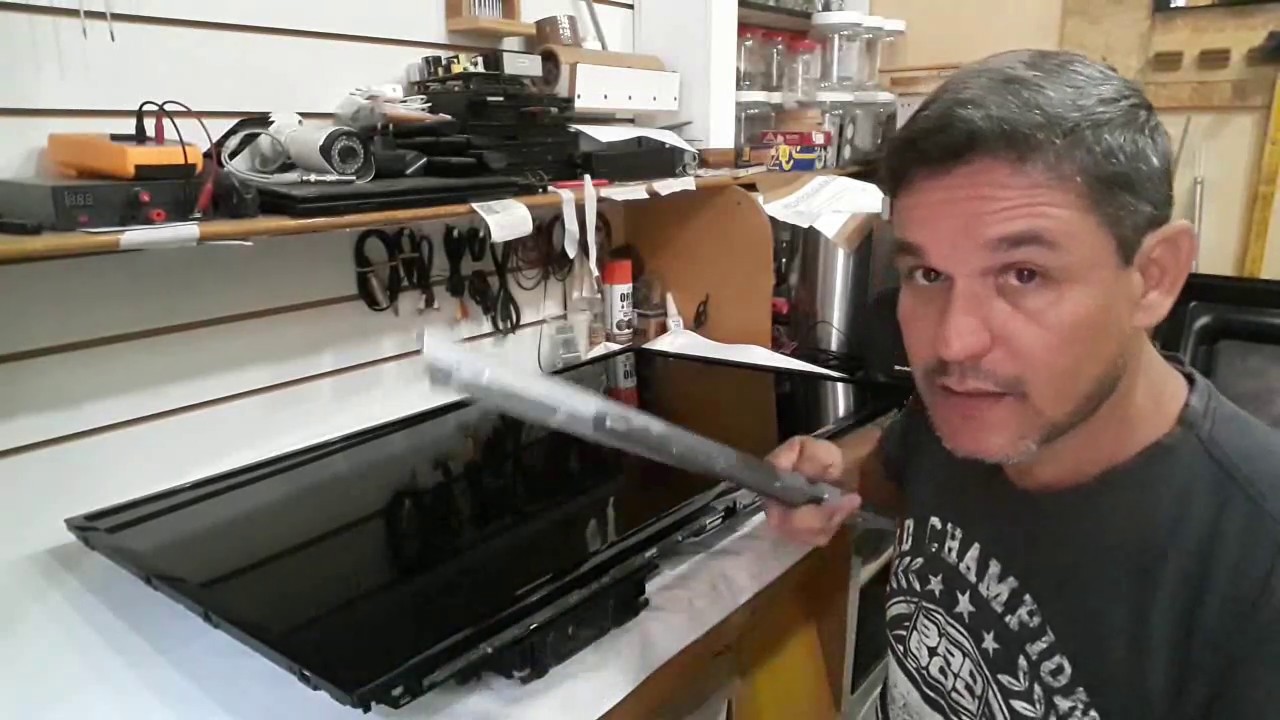 LG 42LN5700 - TEM SOM MAIS NÃO TEM IMAGEM - Vídeo Nº 031 #alexeletrônica