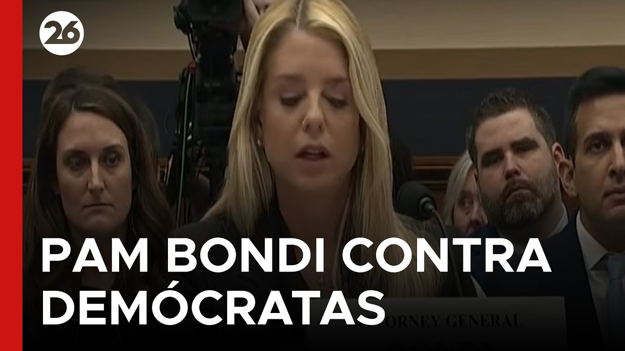 🇺🇸 CASO EPSTEIN | La Fiscal General compareció ante el Capitolio en una sesión llena de críticas