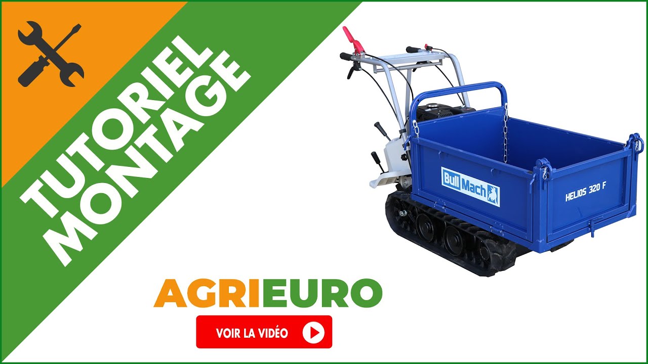 Vid&eacute;o de Montage AgriEuro - Brouette motoris&eacute;e Helios BullMach 320F