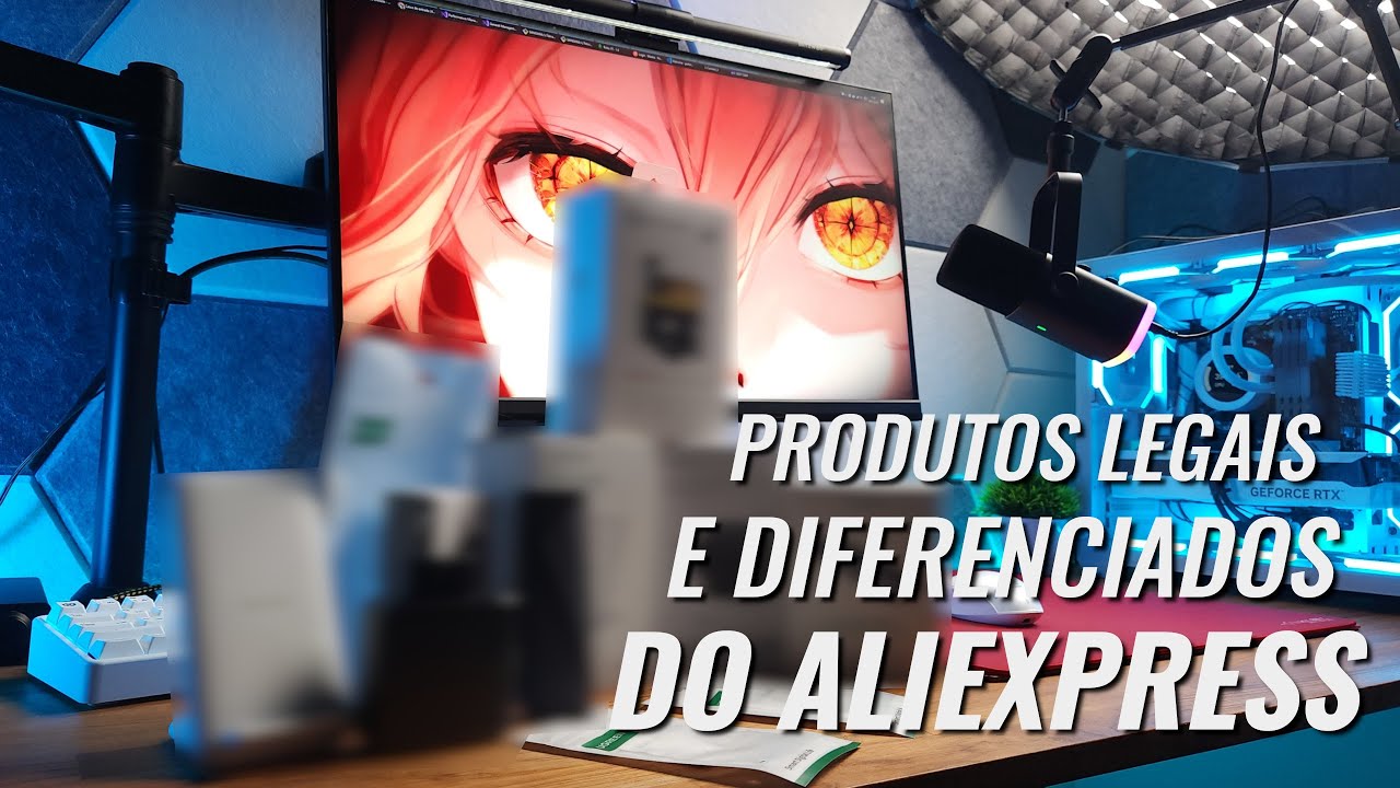 Unboxing acessórios BARATOS DO ALIEXRESS para seu SETUP!