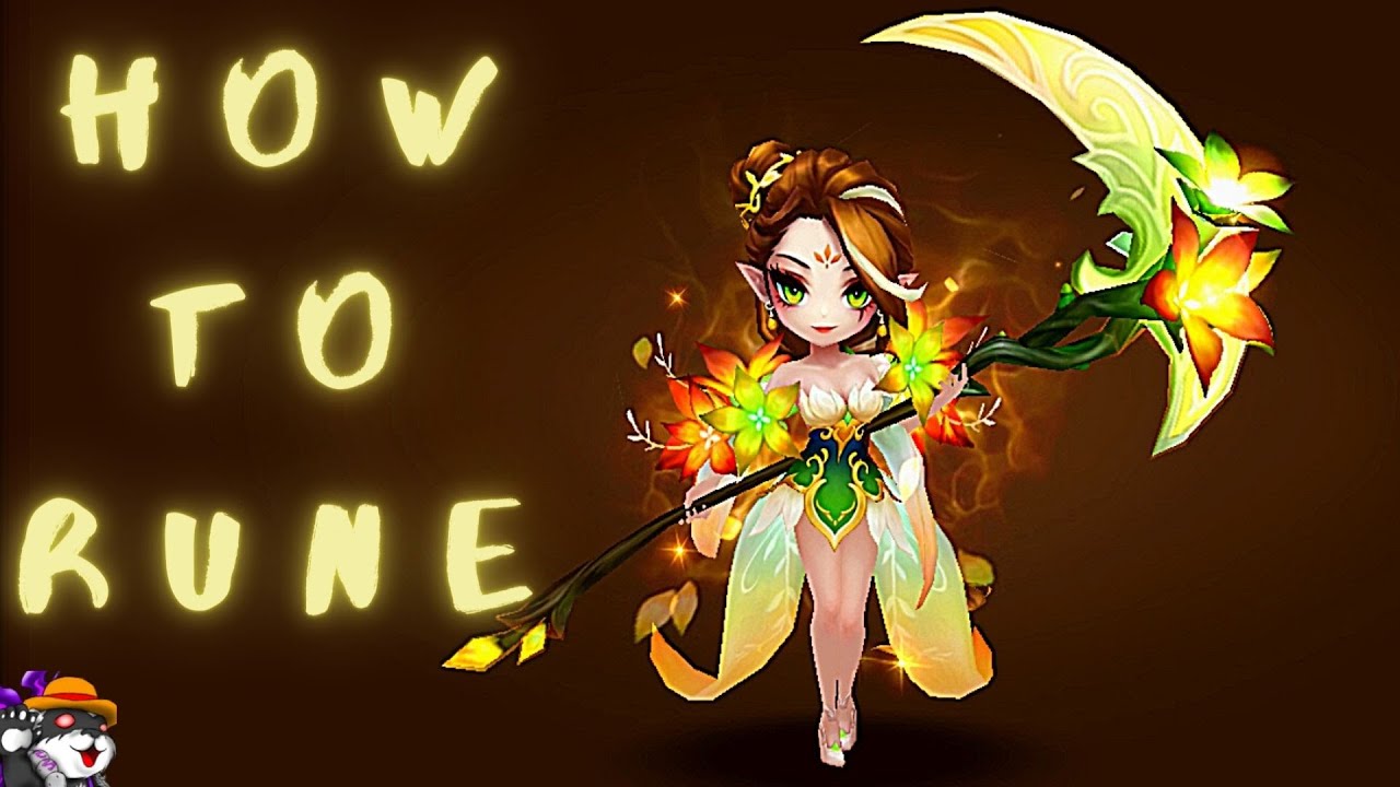 HOW TO RUNE newly buffed ETHNA (Wind Hell Lady) and HOW TO COUNTER Summoners War