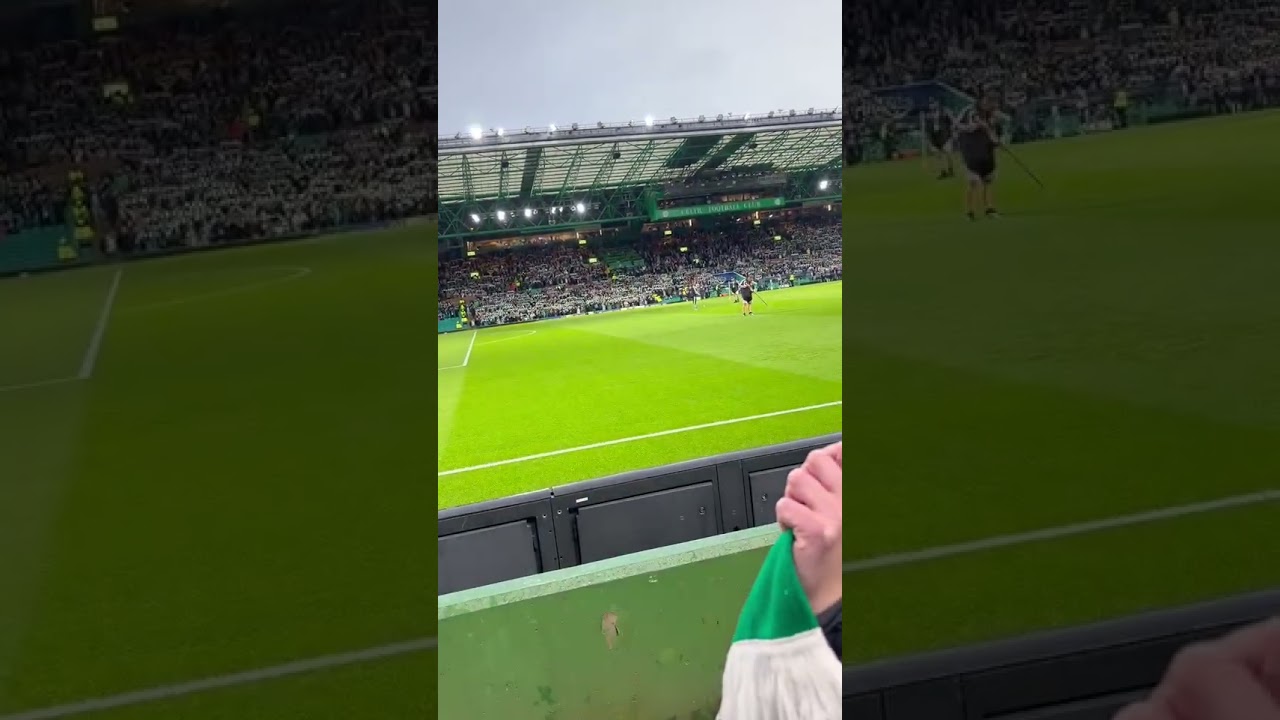 You&rsquo;ll Never Walk Alone Celtic v Lask #championsleague #celticfc