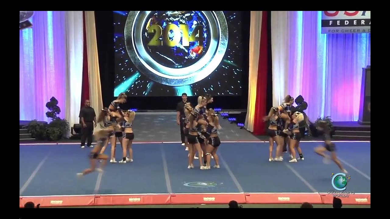 Midwest Cheer Elite Toledo Sabres Worlds 2014 Senior Small B Prelims