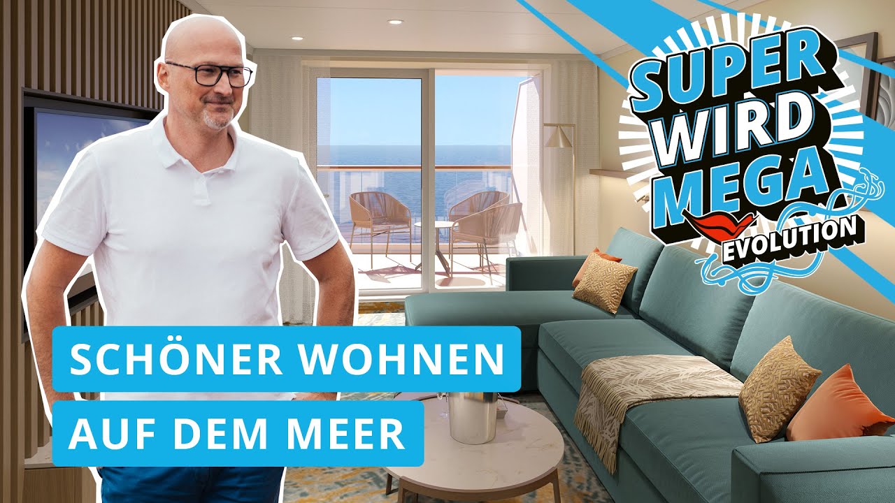 Super wird mega 💋 | Folge 2: Marc Spingler | AIDA Evolution
