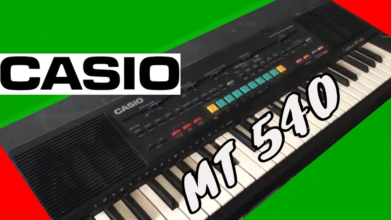 *DEMO - MT 540 um pequeno reparo nas teclas / a little repair on the keys