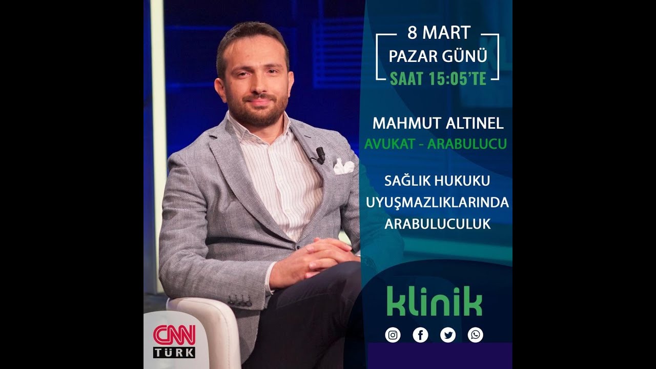 Doktor hatasında arabuluculuk mümkün mü?Daha fazlası için Sağlık Hukukunda Arabuluculuk, CNN TÜRK'te