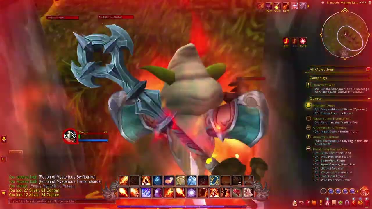 (WOW Lets Play No Commentary) World of Warcraft War Within, Goblin Mage, 1 hr, Ep. 11