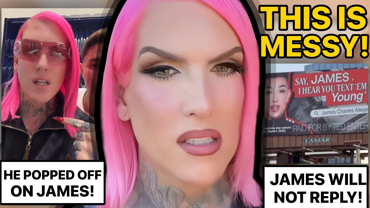 Jeffree Star Throws Shade At James Charles Billboard