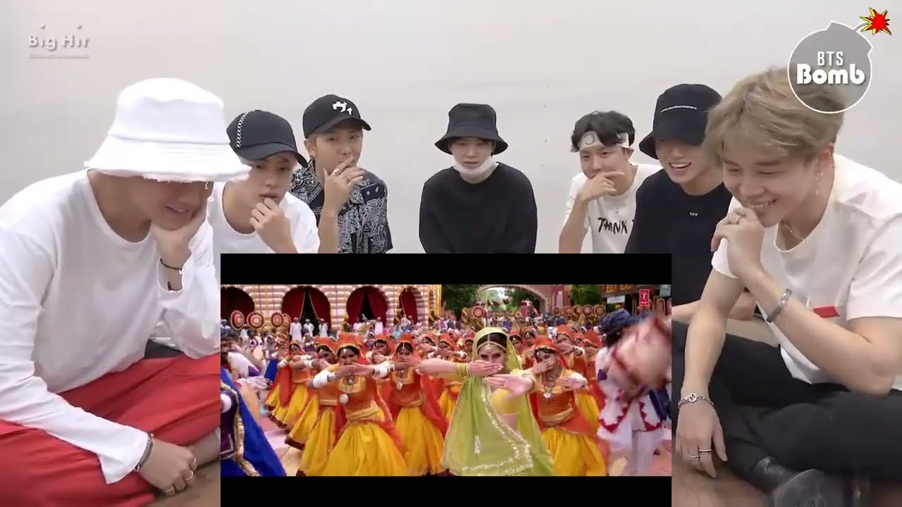 Bts react on bollywood song. prem ratan dhan payo title song |*bts*