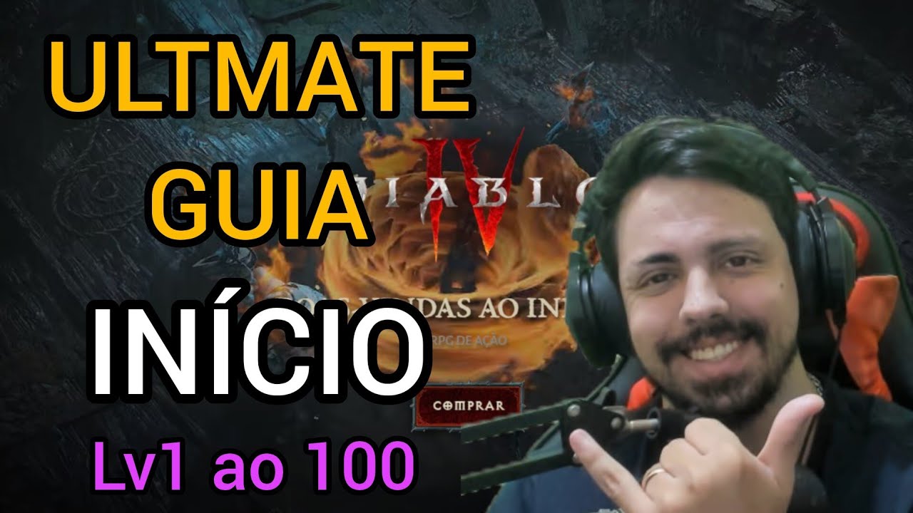 DIABLO 4: GUIA DEFINITIVO DO INICIO AO FIM DO GAME! LV1 AO LV100! O QUE FAZER?